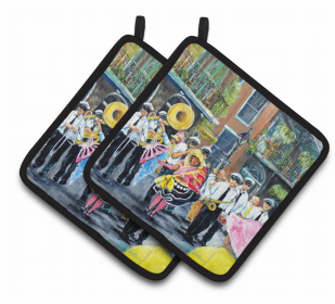 French Quarter Frolic Pair of Pot Holders