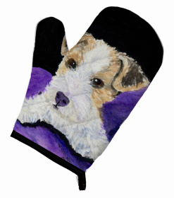 Fox Terrier Oven Mitt