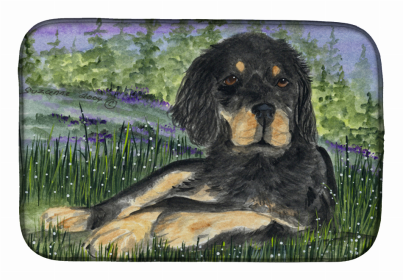 Gordon Setter Dish Drying Mat