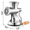 Multifunctional Crank Meat Grinder Manual 304 Stainless Steel Hand Operated Meat Grinder