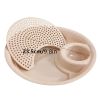 1pc Dumpling Tray; Drain Double-layer Plate With Vinegar Plate; Household Round Plastic Large Dinner Plate; Tray For Dumplings