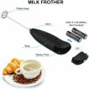 Milk Frother Drink Foamer Whisk Mixer Stirrer Coffee Eggbeater Kitchen