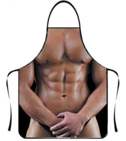 Funny Apron Creative Funny Party Anti-fouling Apron (Option: 8Color-50cmX 70cm)